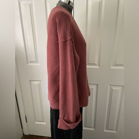 Magnolia South 100% Cotton Oversized Sweater Size Large - Picture 3 of 9